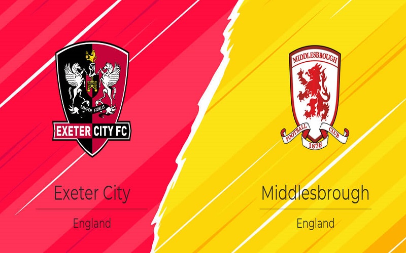Exeter City vs Middlesbrough 02h45 ngày 01/11 Cúp Liên đoàn Anh