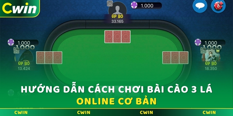 Hướng dẫn cách chơi bài cào 3 lá online cơ bản